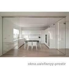 цельностеклянные перегородки